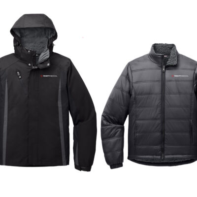 J321 | Black/Magnet | Embroidered Trinity - Colorblock Black/Magnet 3 in 1 Jacket (Trinity) Thumbnail