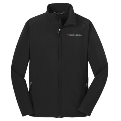 J317 | Black | Embroidered Trinity - Core Soft Shell Jacket Thumbnail