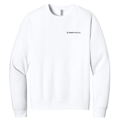 IC48M | Dark Logo | Embroidered Trinity - Ultimate Unisex CVC Ring Spun Crewneck Sweatshirt Thumbnail