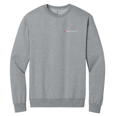 IC48M | Light Logo | Embroidered Trinity - Ultimate Unisex CVC Ring Spun Crewneck Sweatshirt Thumbnail