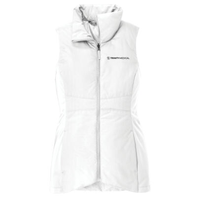 L903 | White | Embroidered Trinity - Women's Collective Insulated Vest Thumbnail