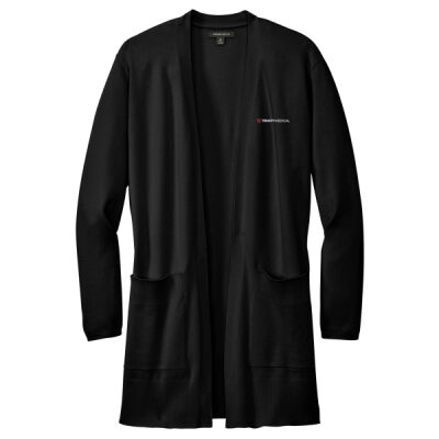 MM3023 | Embroidered Trinity - Women's Open Front Cardigan Sweater Thumbnail