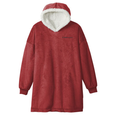 BP41 | Red Rhubarb | Embroidered Trinity - Mountain Lodge Wearable Blanket Thumbnail