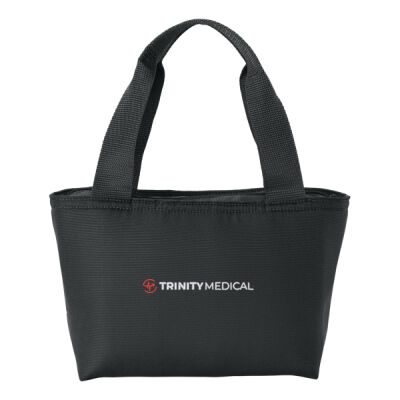 BG518 | Black | Embroidered Trinity - Insulated Lunch Tote Thumbnail