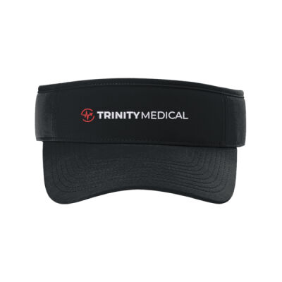 C983 | Black | Embroidered Trinity - Poly Visor Thumbnail