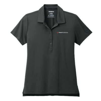 LOG170 | Tarmac Grey | Embroidered Trinity | PILOT POLO - Women's Regain Polo Thumbnail