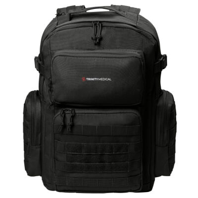 CSB205 | Black | Embroidered Trinity - Tactical Backpack Thumbnail