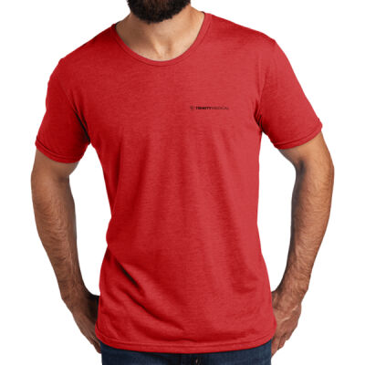 AL2004 | Red | Screen Printed Trinity - Unisex Tri Blend Tee Thumbnail